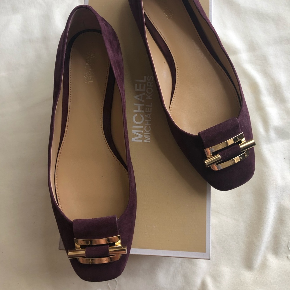 Michael Kors Suede Flats